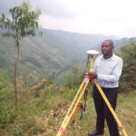 Sabiiti Herbert in Rukungiri, Western Uganda for field work